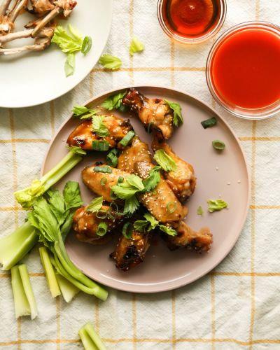 Maple Hot Sauce Wings