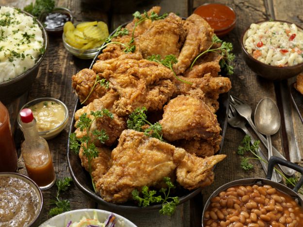 Buttermilk Fried Picnic Chicken