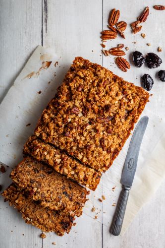 Pecan Prune Banana Bread