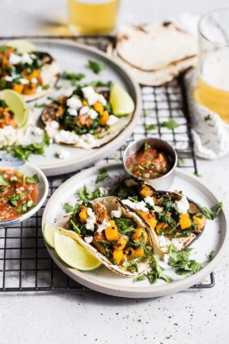 Butternut Squash Chorizo Tacos