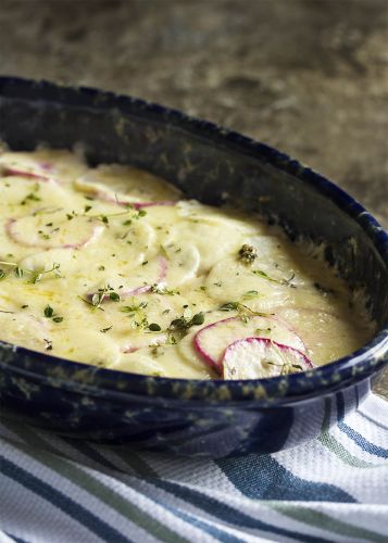 Turnip Gratin