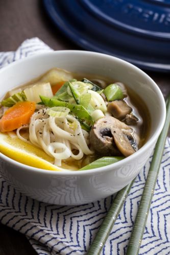 Asian Vegetable Noodle Soup