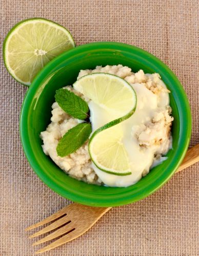 Key lime dump cake