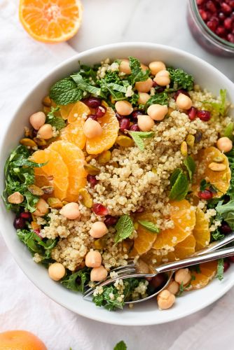 Quinoa And Kale Protein Salad