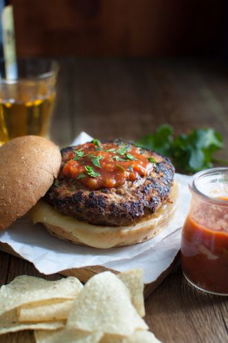 Salsa Turkey Burgers