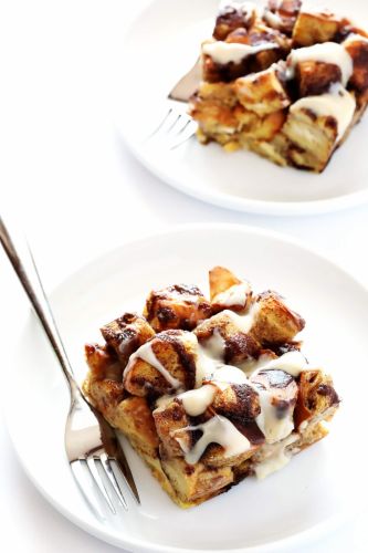 Overnight Cinnamon Roll Casserole