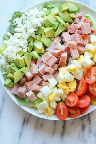 Leftover Ham Cobb Salad