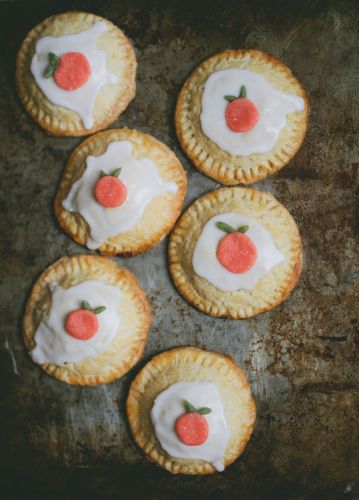 Peach Marzipan Hand Pie