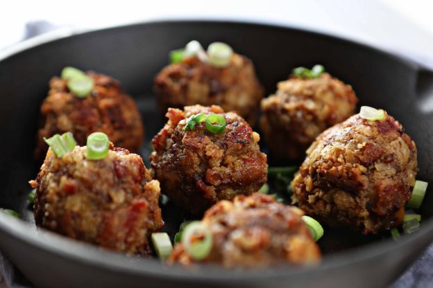 Bacon Cheeseburger Meatballs