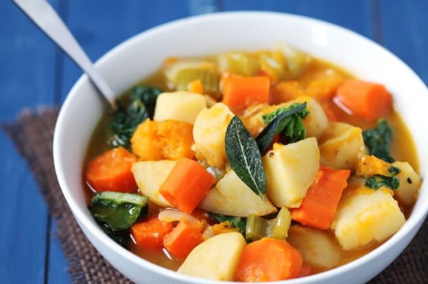 Slow Cooker Root VEgetable Stew