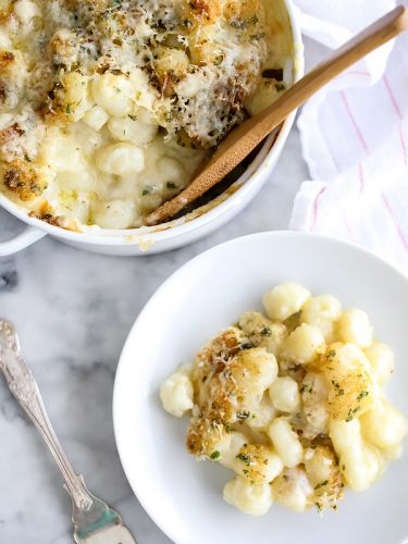 Truffled Gnocchi Mac and Cheese