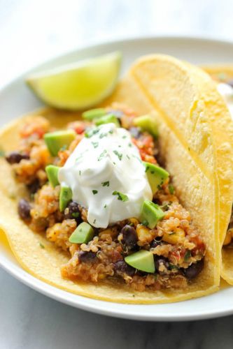 Quinoa Black Bean Tacos