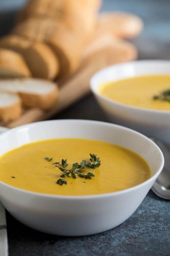 Slow Cooker Creamy Butternut Squash Soup