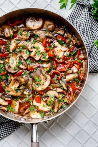 Italian Sauteed Mushrooms