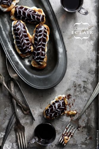 S'mores Eclair