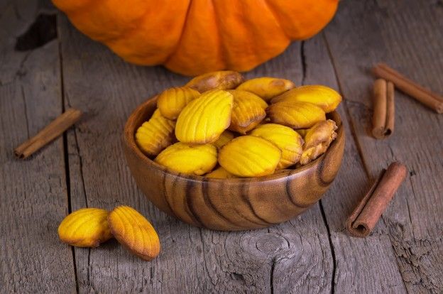 Pumpkin madeleines