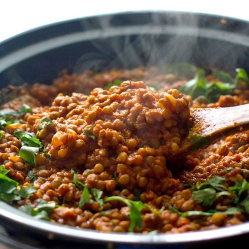 Red Curry Lentils