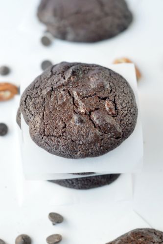 Keto Chocolate Brownie Cookies