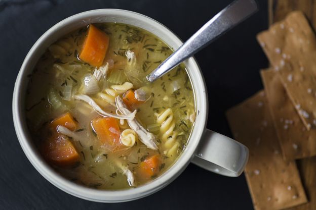 Using Only Breast Meat in Chicken Noodle Soup