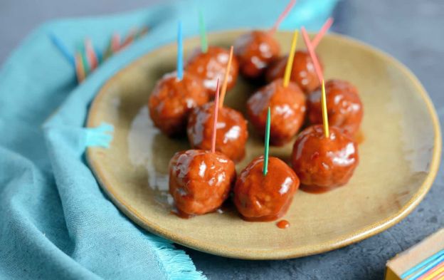 Grape Jelly Meatballs