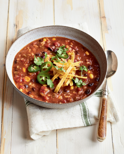 Vegetarian Tortilla Soup