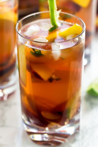 Stone Fruit Sangria with Peaches and Plums