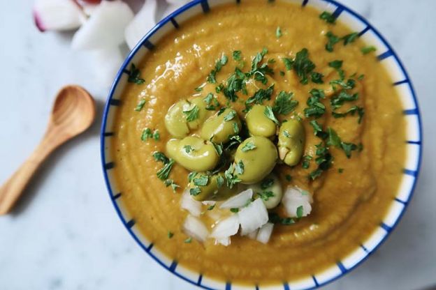 Mexican Fava Bean Soup