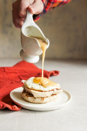 Thanksgiving Leftovers Breakfast Sandwiches