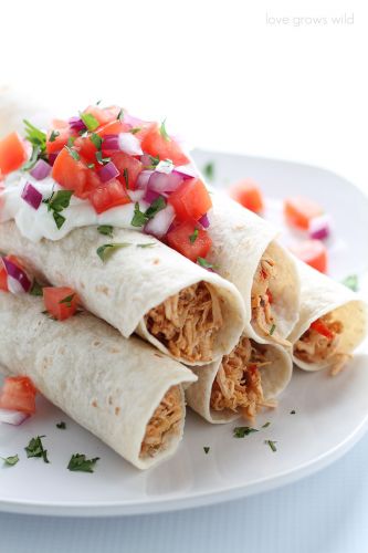 Slow Cooker Chicken Fajitas