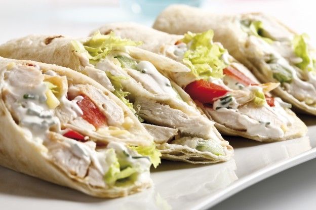 Chicken wraps