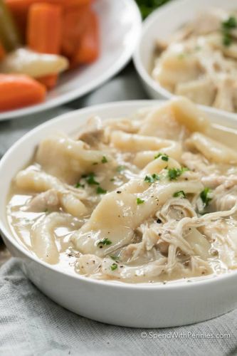 Old-Fashioned Chicken And Dumplings