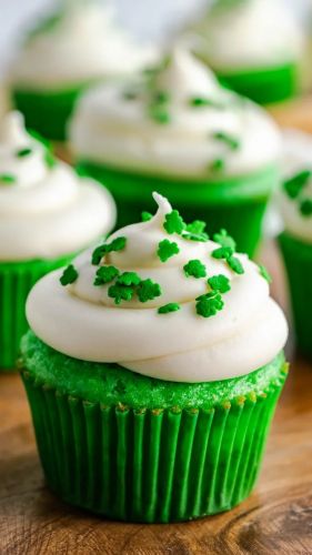 Green Velvet Cupcakes