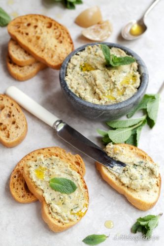 Preserved Lemon & Mint Hummus