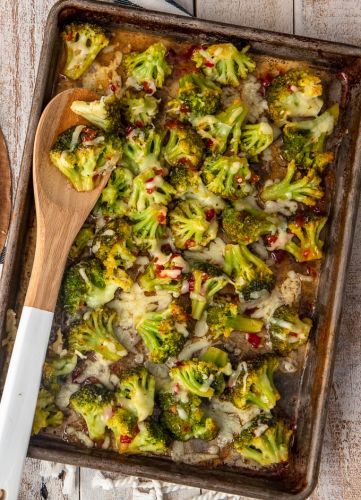 Firecracker Broccoli with Cheese