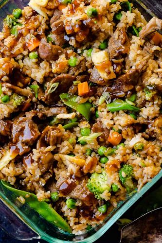 Teriyaki Beef Casserole