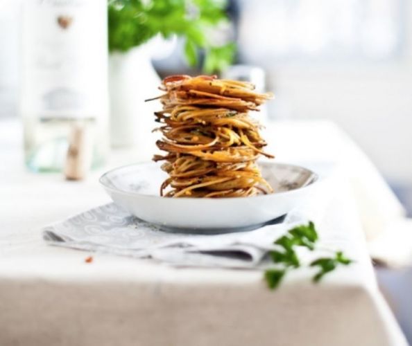 Serve SPaghetti AS Finger Food