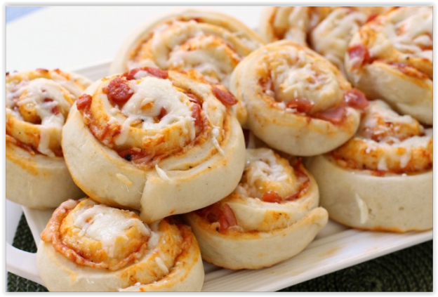 26. Pizza pinwheels