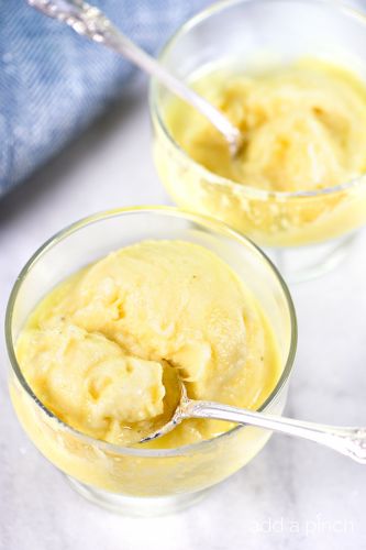 Fresh Pineapple Sorbet