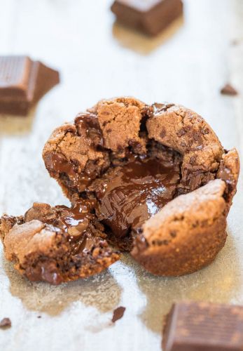 Chocolate lava Nutella cookies