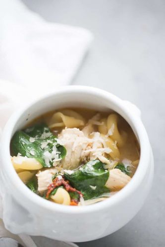 Chicken Florentine Soup