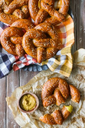 Homemade Soft Pretzels