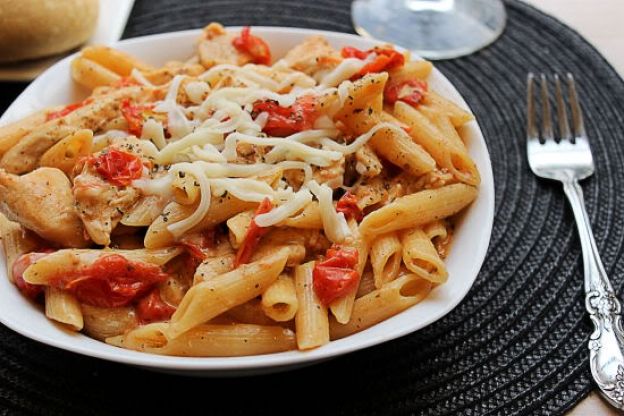 Grilled Chicken Penne Al Fresco