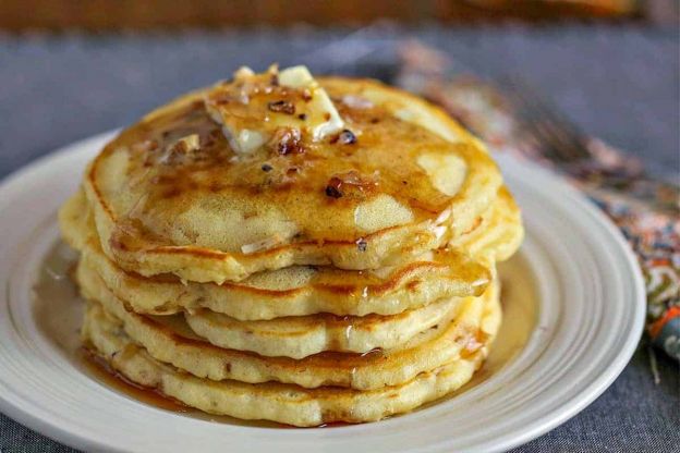 COCONUT pecan pancakes