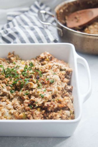 Stove top Sausage Stuffing