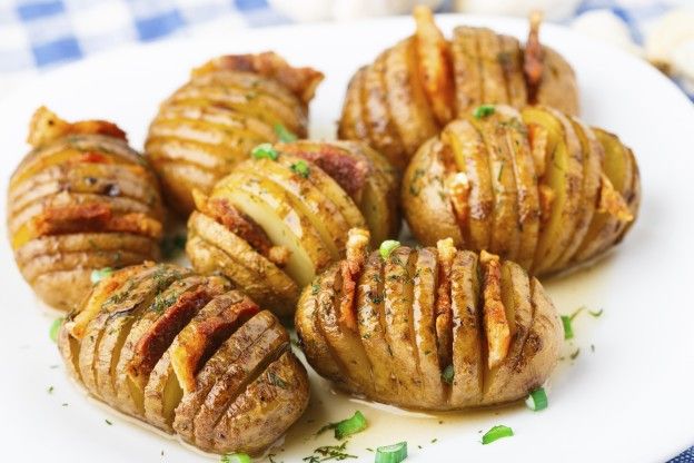 Hasselback potatoes