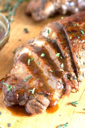 5 Ingredient Honey Butter Pork Tenderloin