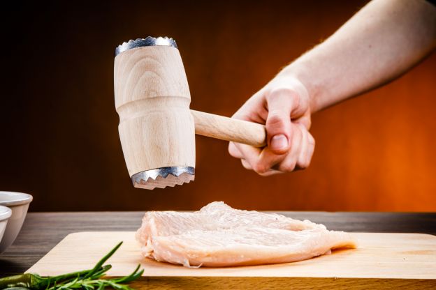 9) Pound Chicken Breasts Before Cooking