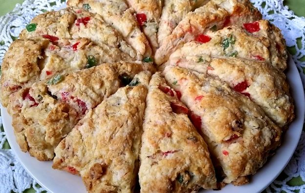 Fruitcake Scones