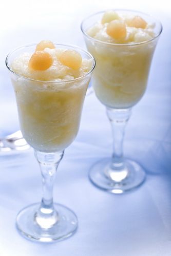 Melon mousse