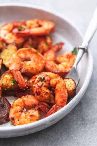 Sheet Pan Cajun Shrimp and Potatoes